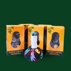 Aroma Sikkim: Mugwort Compress Massage Ball (1 box)
